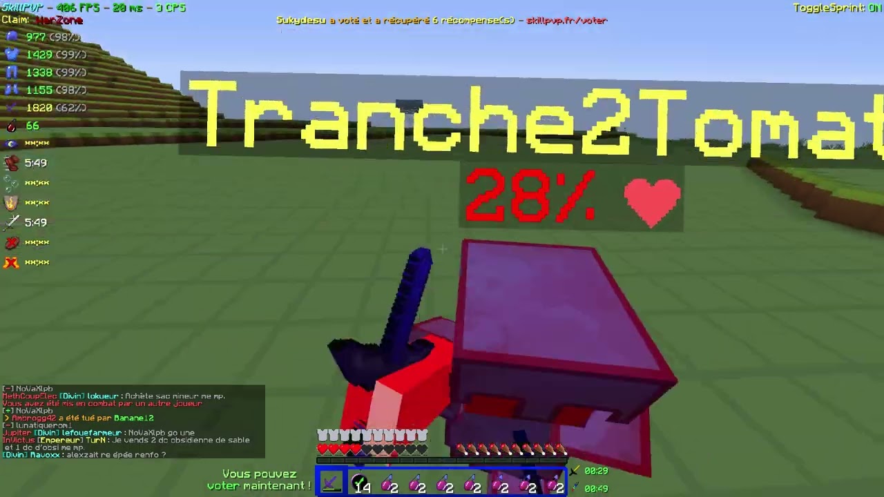 JE DROP UN FULL RENFO SKILLPVP