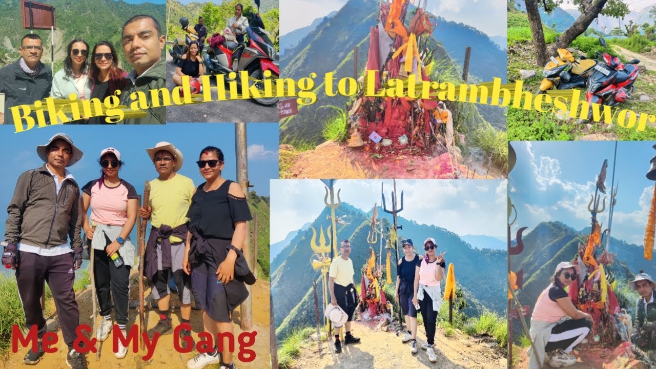 Latrambeshwor Mahadev, A 45 km Scooter ride from Lalitpur and 4 hrs. hiking up to temple
