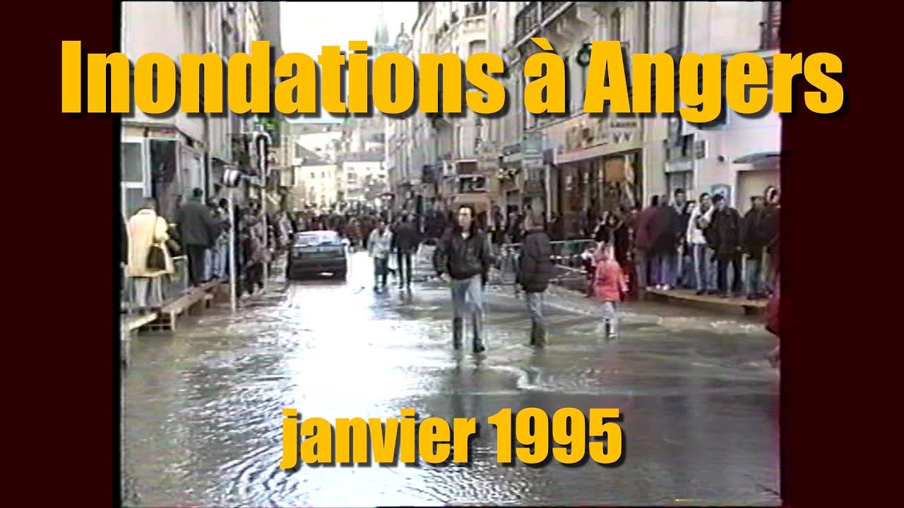 Janvier 1995 : Les inondations à Angers
