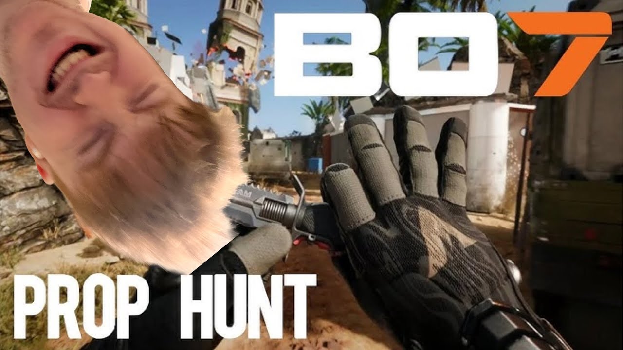 I'M TERRIBLE AT CALL OF DUTY PROP HUNT!