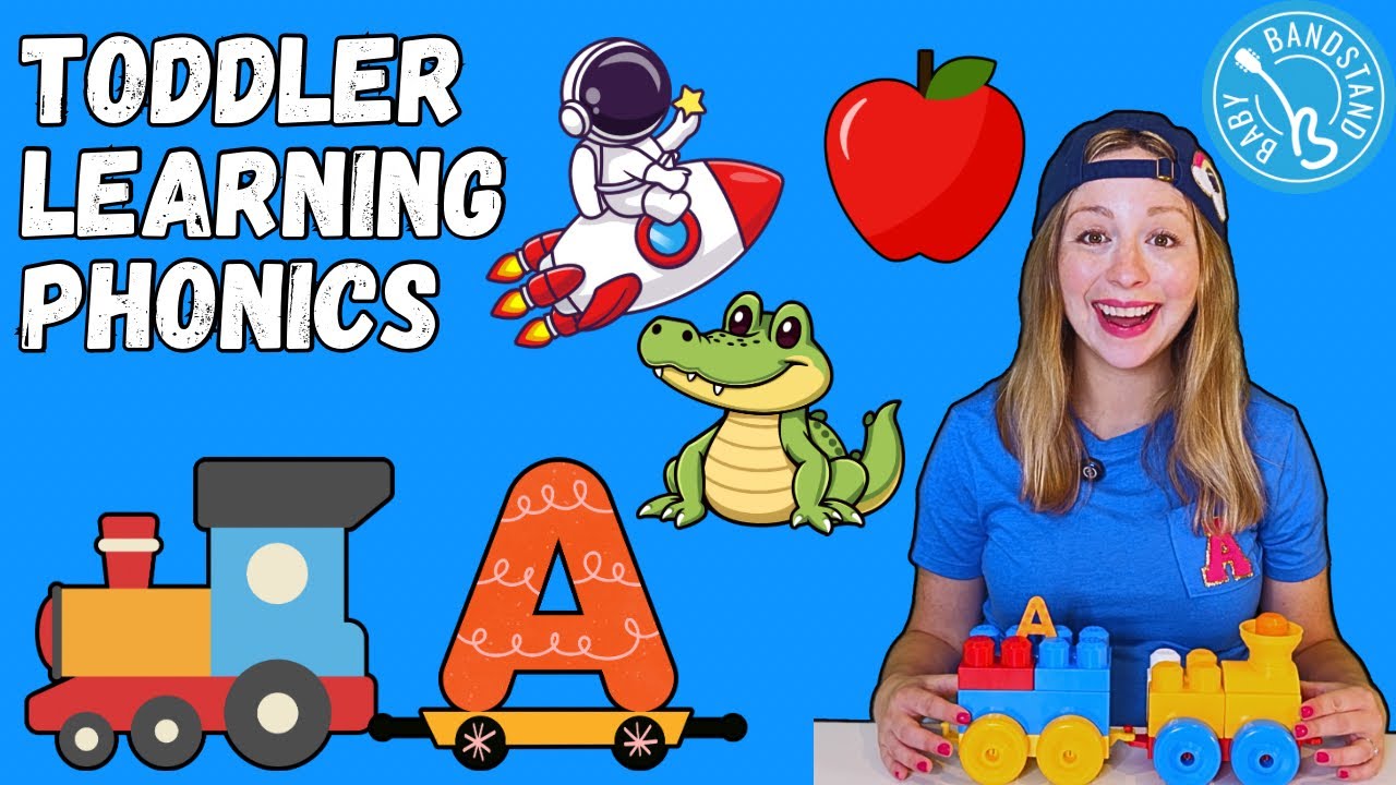 Learning ABCs and Phonics for Toddlers - ABCs for Kids - Ride the 
