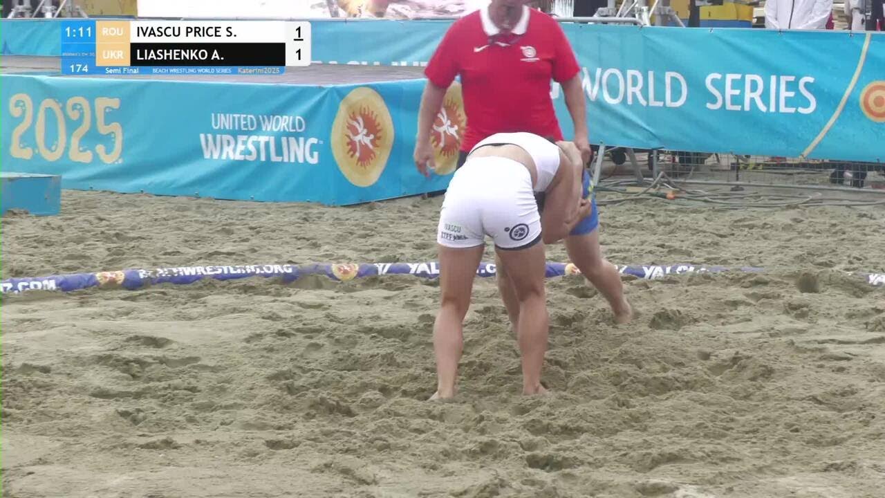 Stefania Claudia IVASCU PRICEPUTU (ROU) vs. Alevtyna LIASHENKO (UKR) • Semi Final • Women's BW 50Kg