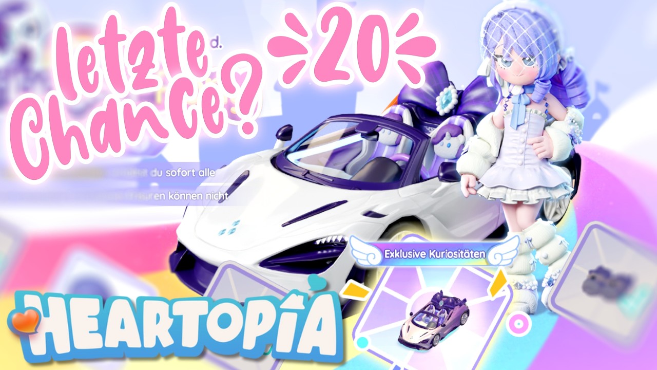 Letzte Chance auf das Pony-Auto? 💟 Heartopia | 20 🔴 LIVE