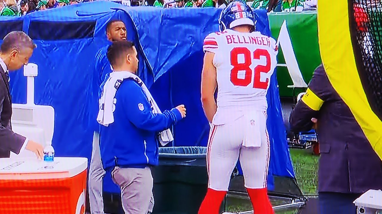 DANIEL BELLINGER INJURY: NEW YORK GIANTS VS. PHILADELPHIA EAGLES: NFL WEEK 8: OCTOBER 26, 2025