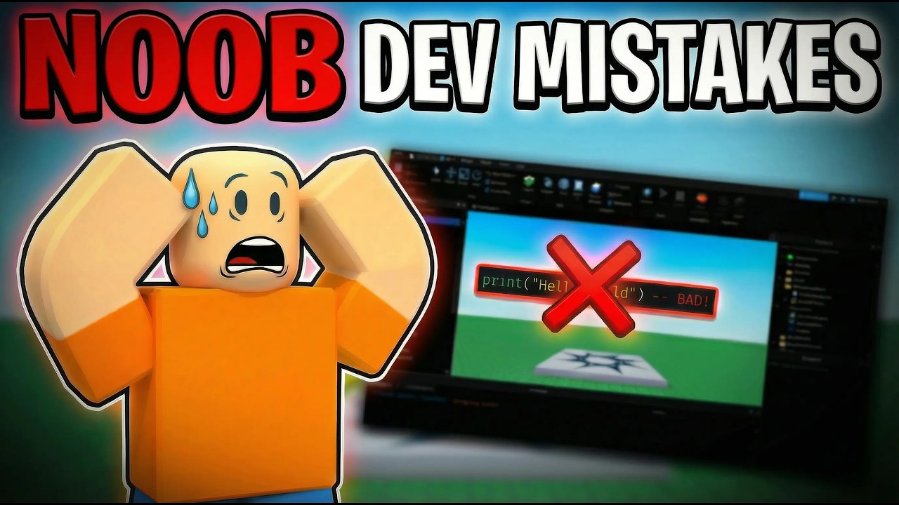 Прекратите совершать эти ошибки разработчиков Roblox! (Руководство для начинающих)