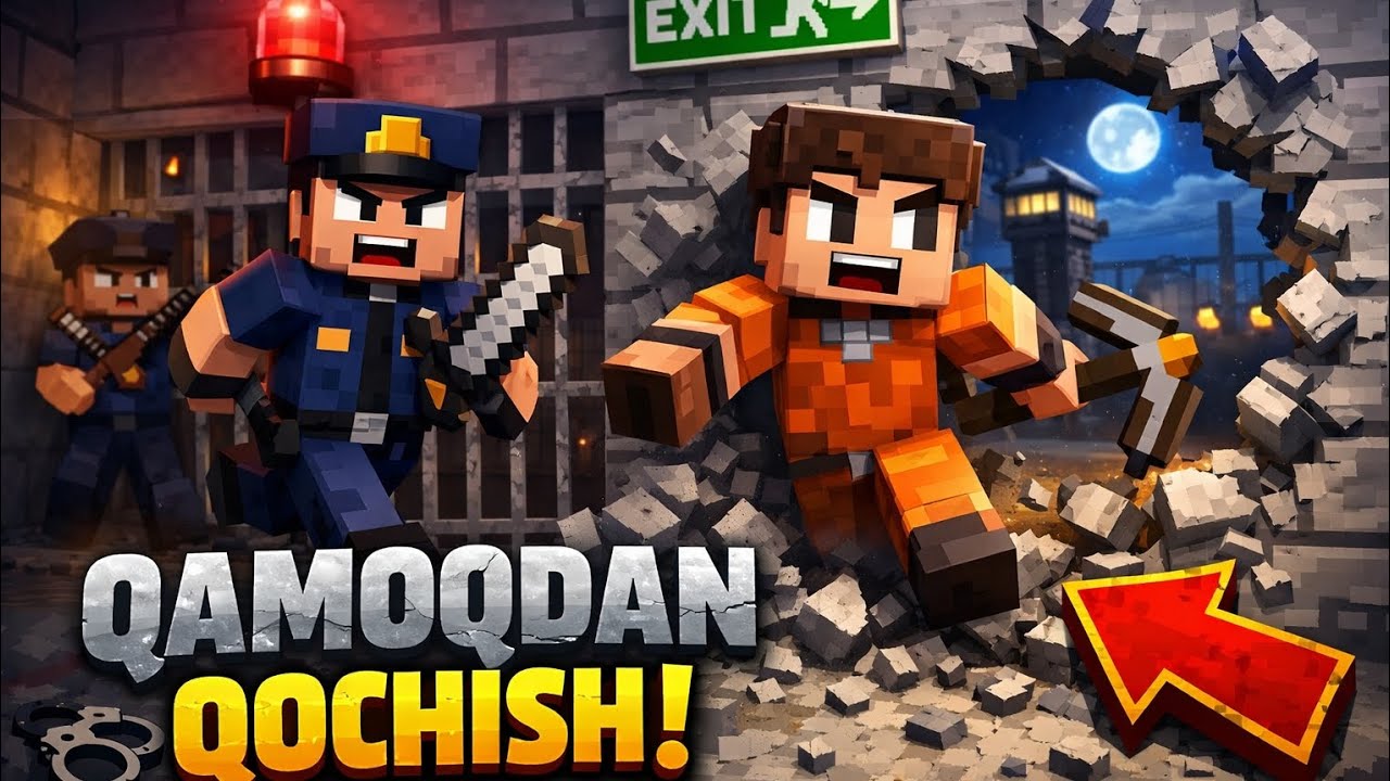 Ôz dôstim meni qamab qôydi😢(qamoqdan qochamiz)