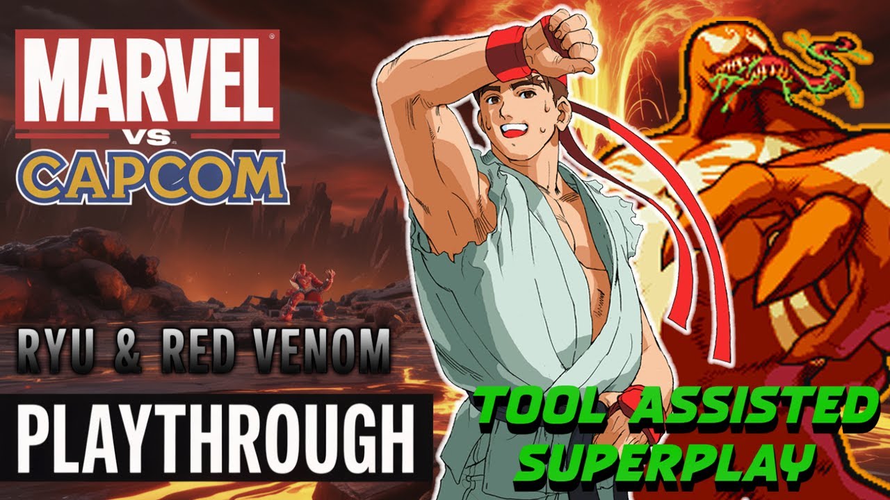 MOST BROKEN COMBINATION? RYU & RED VENOM ►MVC TAS