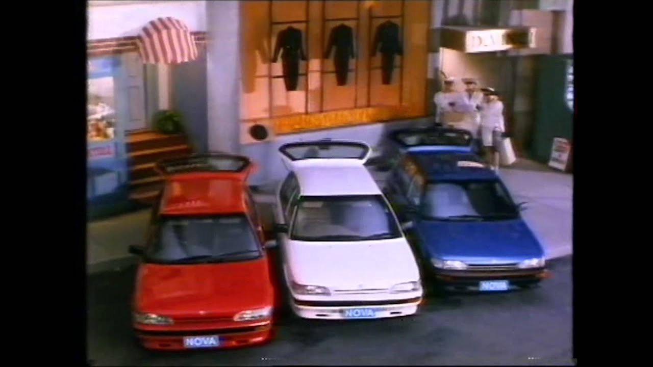 Holden Nova Australian Ad 1989