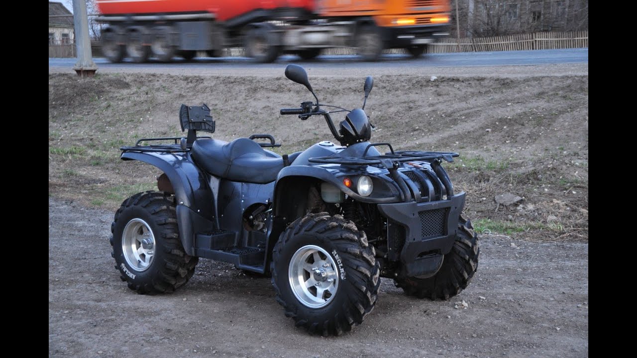 КвадроБЛОГ#1 ремонт STELS 500GT 2012г. Нет искры. Тюнинг по дешману