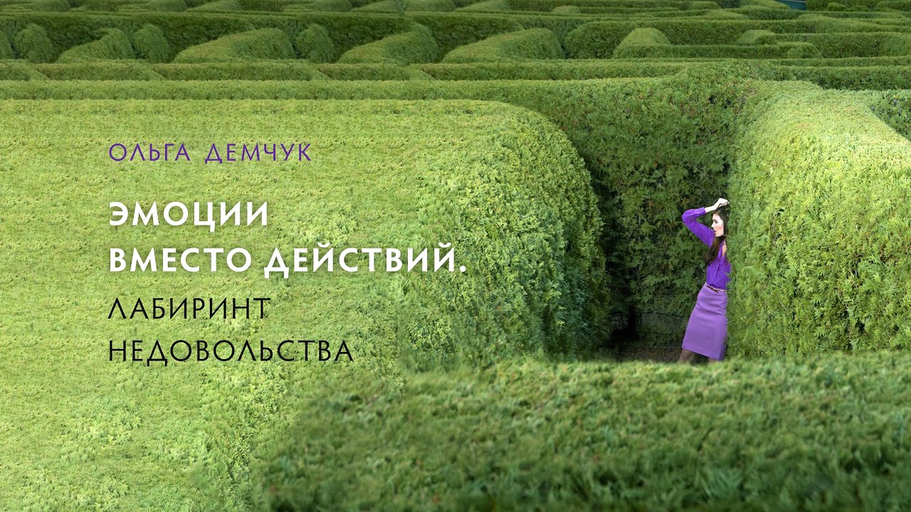 Эмоции вместо действий. Лабиринт недовольства