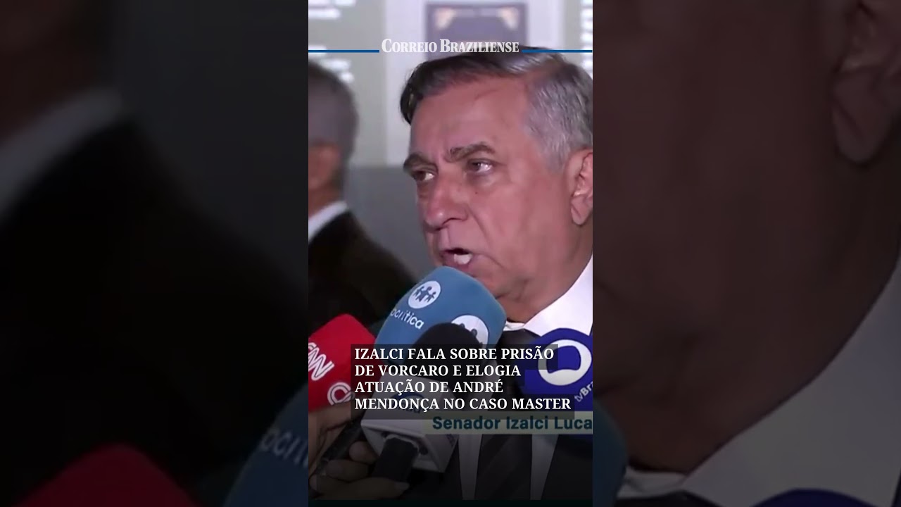 IZALCI FALA SOBRE PRIS&Atilde;O DE VORCARO E ELOGIA ATUA&Ccedil;&Atilde;O DE ANDR&Eacute; MENDON&Ccedil;A NO CASO MASTER