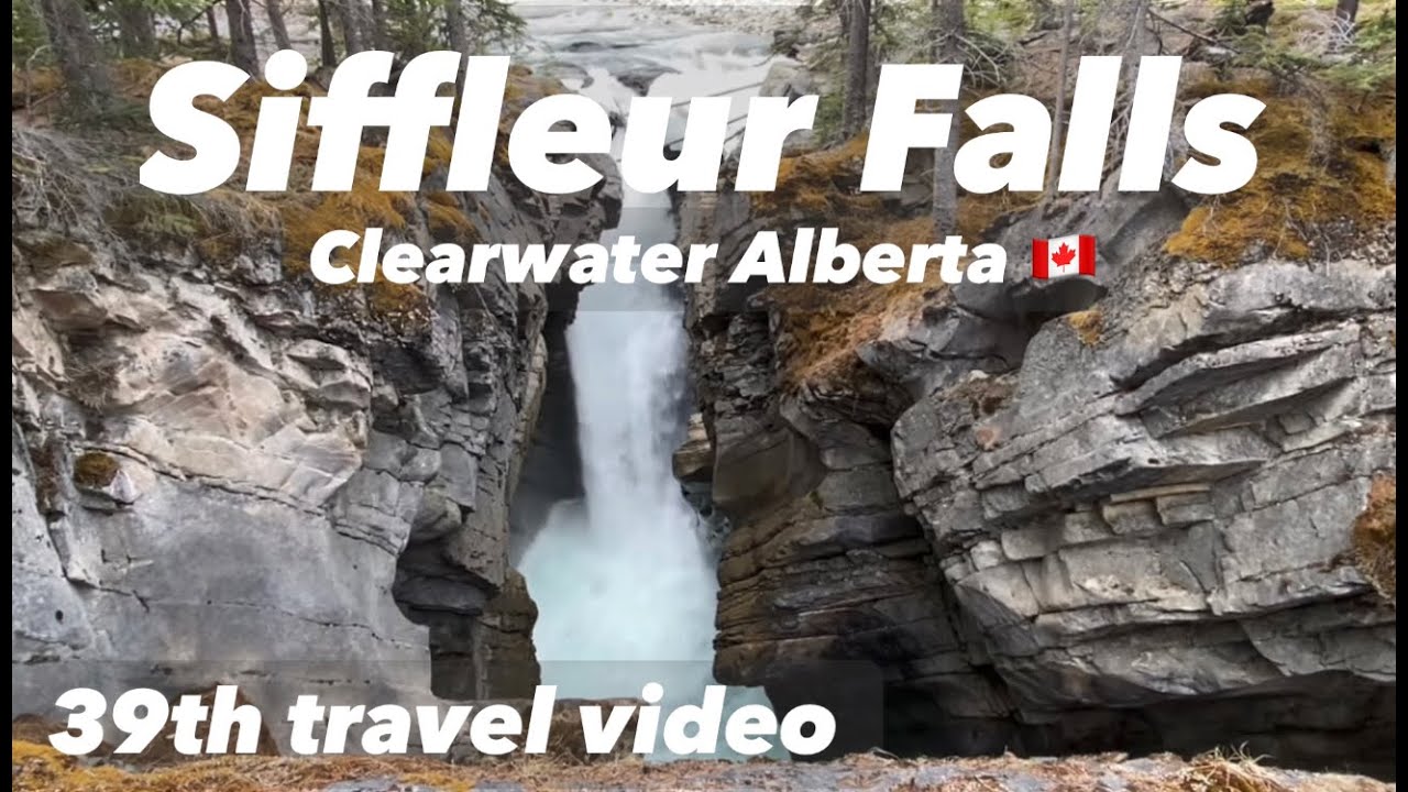 Siffleur Falls, Hwy 11, Abraham Lake ,Alberta Canada