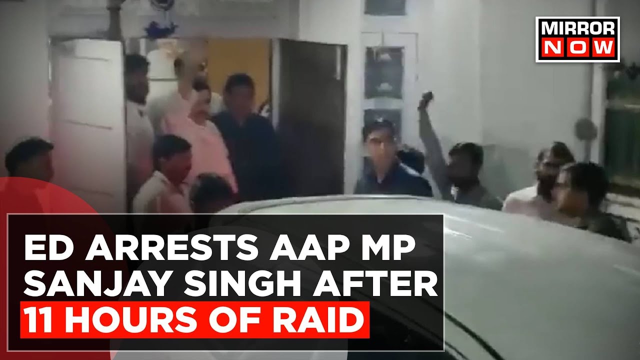 ED Arrests AAP MP Sanjay Singh In High-Profile Delhi Liquor Scam Following Extensive Raids | News
