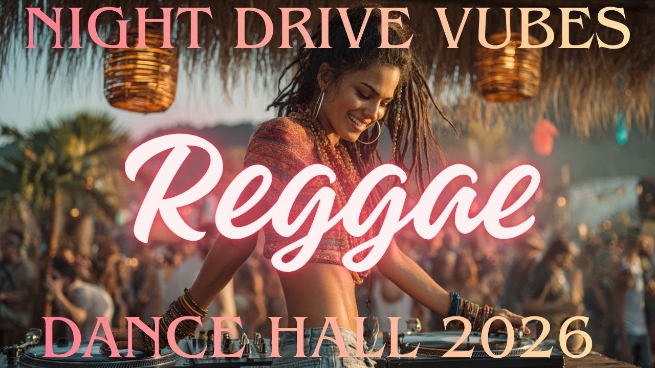 🌙Night Drive Vibes Reggae & Dancehall 2026🔥🎶Chill Tropical Beats for Late Night Drive & Relax Time 🌊