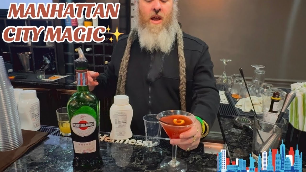 Manhattan Magic 🥃🍸The King of Classic Cocktails
