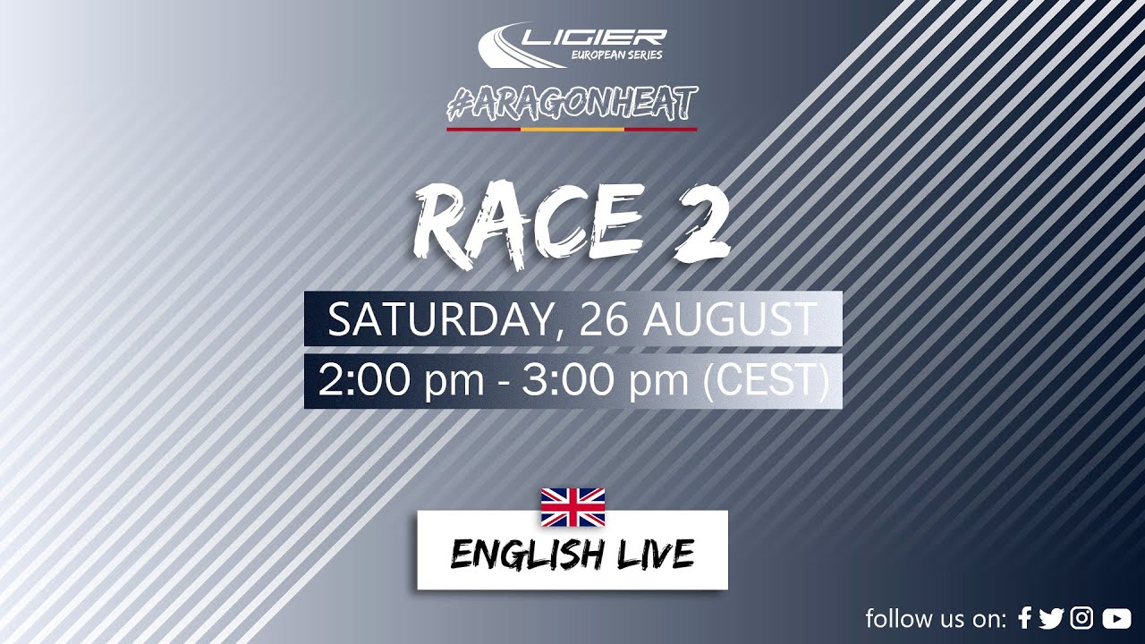 LIVE Race 2 (English) – 2023 Aragon Heat – Ligier European Series