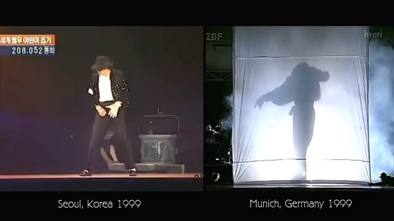 Michael Jackson - Billie Jean (Seoul VS Munich) 1999