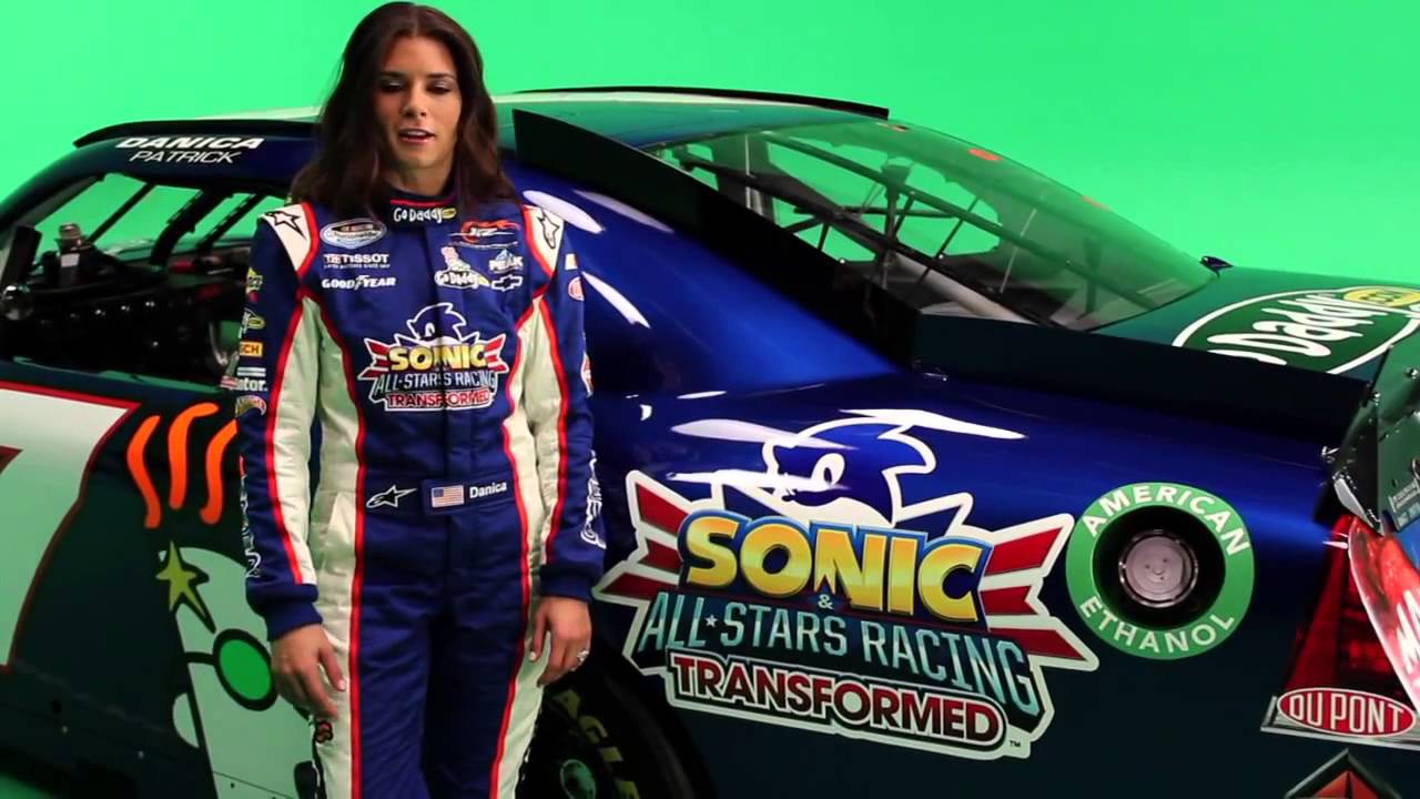 Sonic & All-Stars Racing Transformed - Behind the Scenes with Danica Patrick