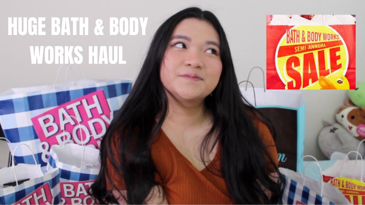 INSANE SEMI ANNUAL SALE BATH & BODY WORKS HAUL!