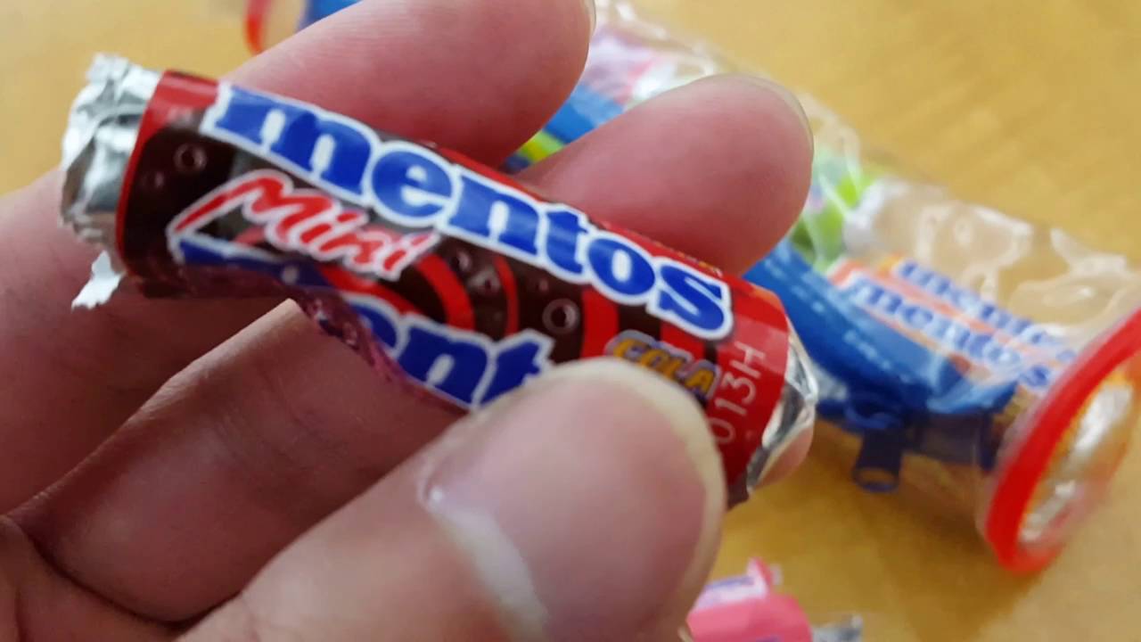 FUN+TASTY: Mentos Cola?! and Fruit Mix flavored candy