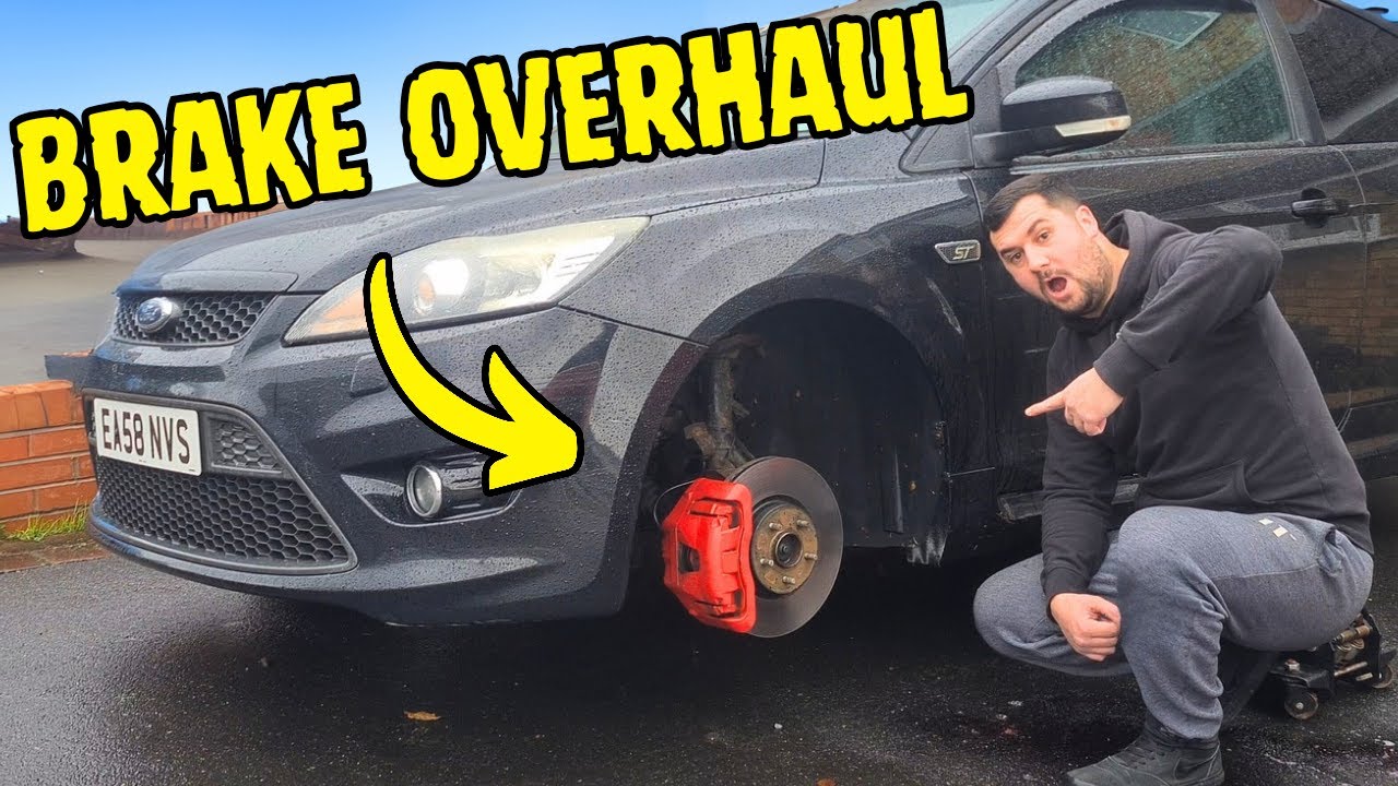 COMPLETE BRAKE OVERHAUL FOR MY MK2 FOCUS ST225 | REBUILD+PADS+DISCS+BRAIDED LINES+REFURB