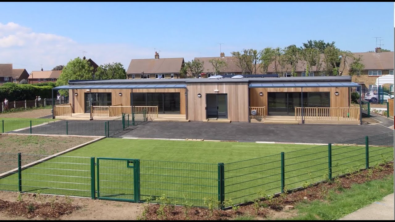The Qube Modular Buildings - Prince Avenue Academy Nursery - Time Lapse