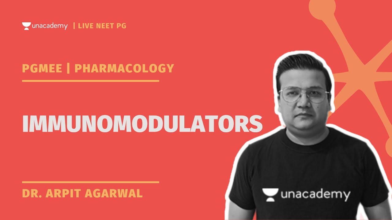 Immunomodulators | Pharmacology | Dr. Arpit Agarwal