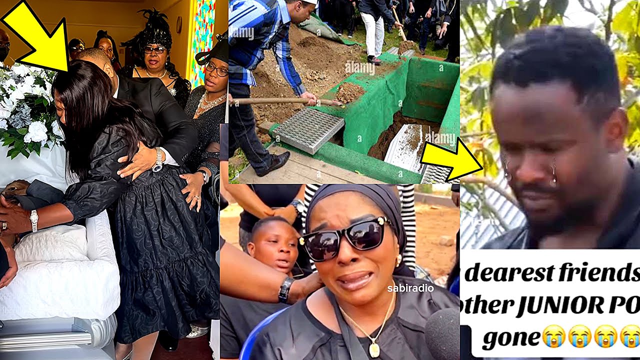 Moment Zubby Michael And All Nollywood Gave Last Respect To Junior Pope