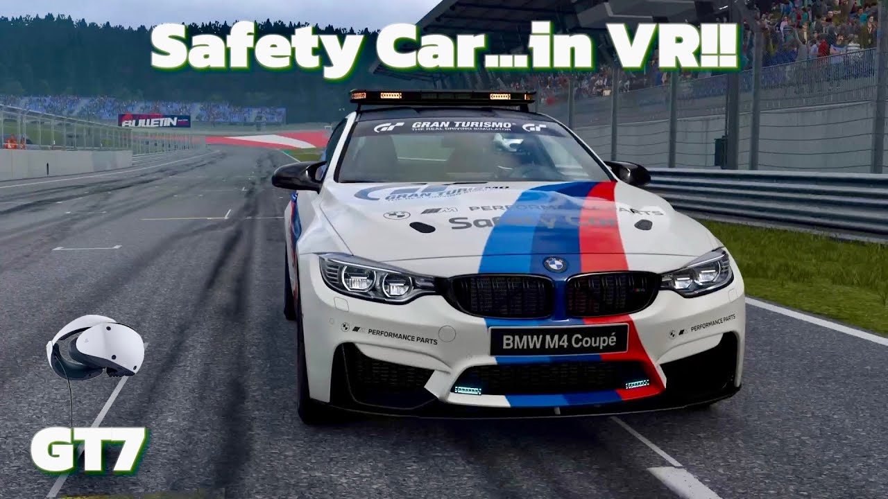 BMW M4 Coupé Safety Car...in VR!!