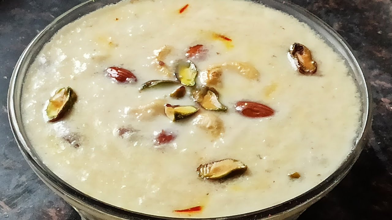 ओल्या नारळाची खीर || नारळी पौर्णिमा स्पेशल ‌ || Coconut Kheer Recipe