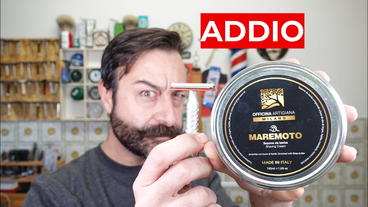 TAGLIO LA BARBA DI UN MESE - METTO IN DIFFICOLTA' LO STYLETTO IN ALLUMINIO - MAREMOTO
