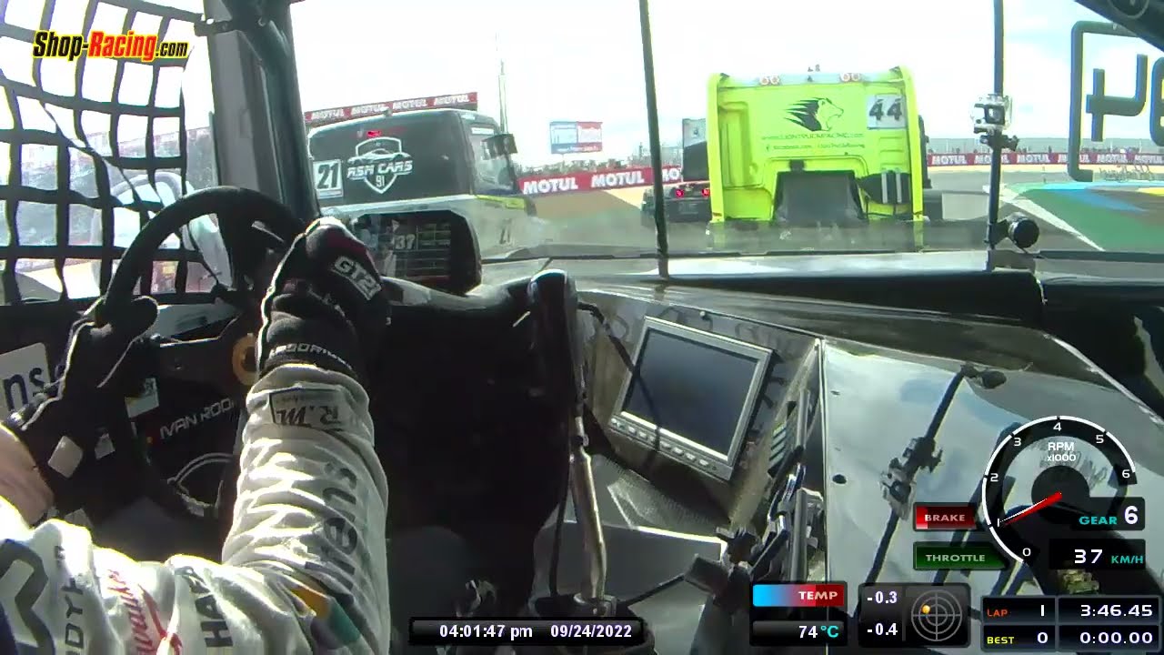 Onboard 24h Le Mans Truck Racing