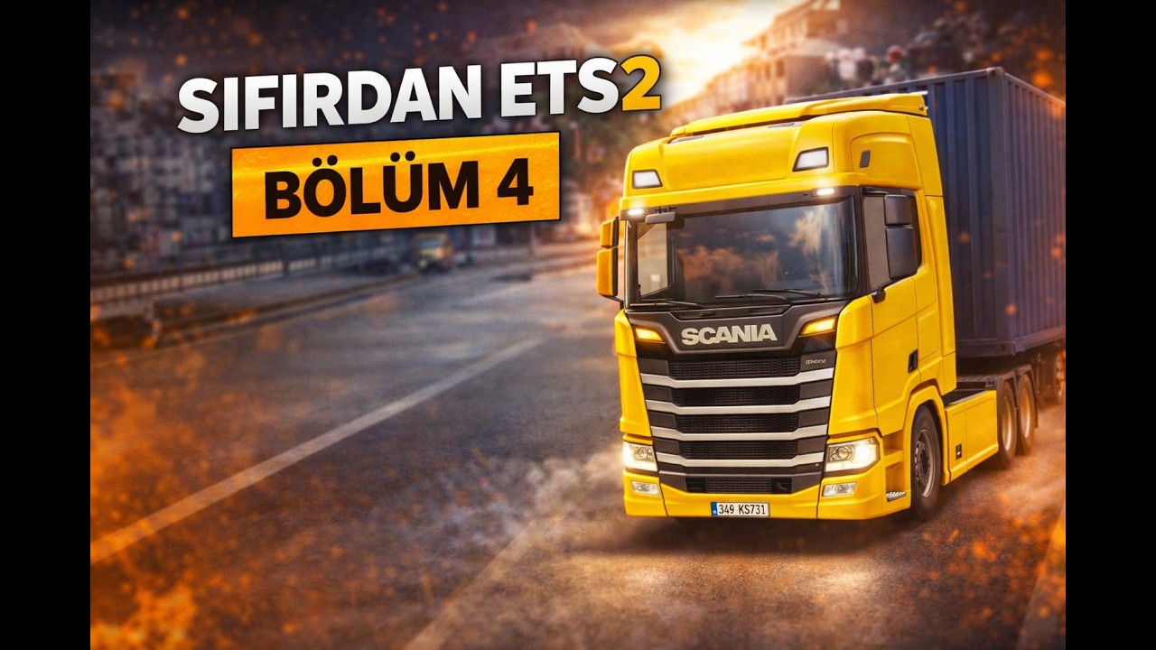 ETS 2 Bölüm 3 —50 Bin Euro Kredi çekip Tır Aldık!!