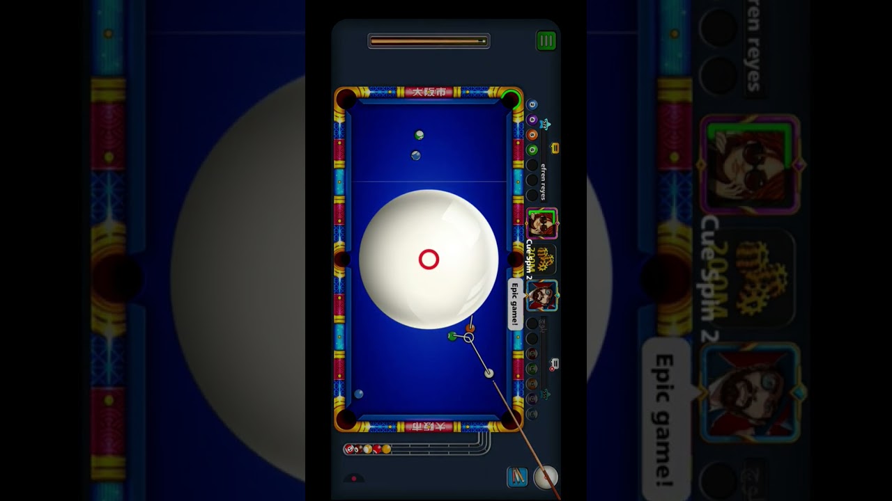 8 ball pool beginner cue skill | skyline 200M 