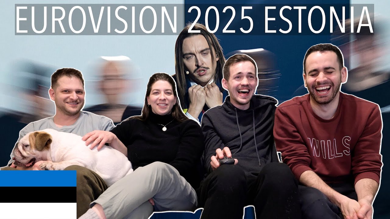 🇪🇪 ESTONIA EUROVISION 2025 REACTION - TOMMY CASH - ESPRESSO MACCHIATO - JURAVISION
