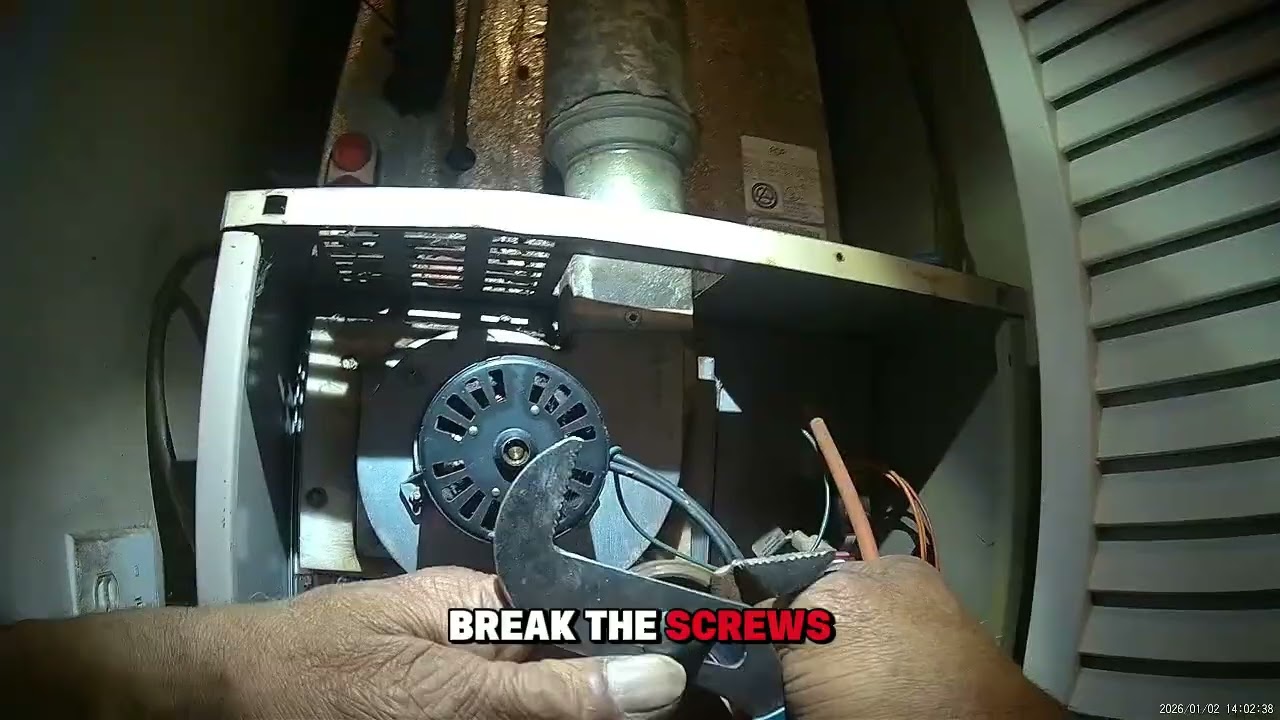 HVAC Service Call | Replacing an Induced Draft Fan Motor (Step-by-Step)
