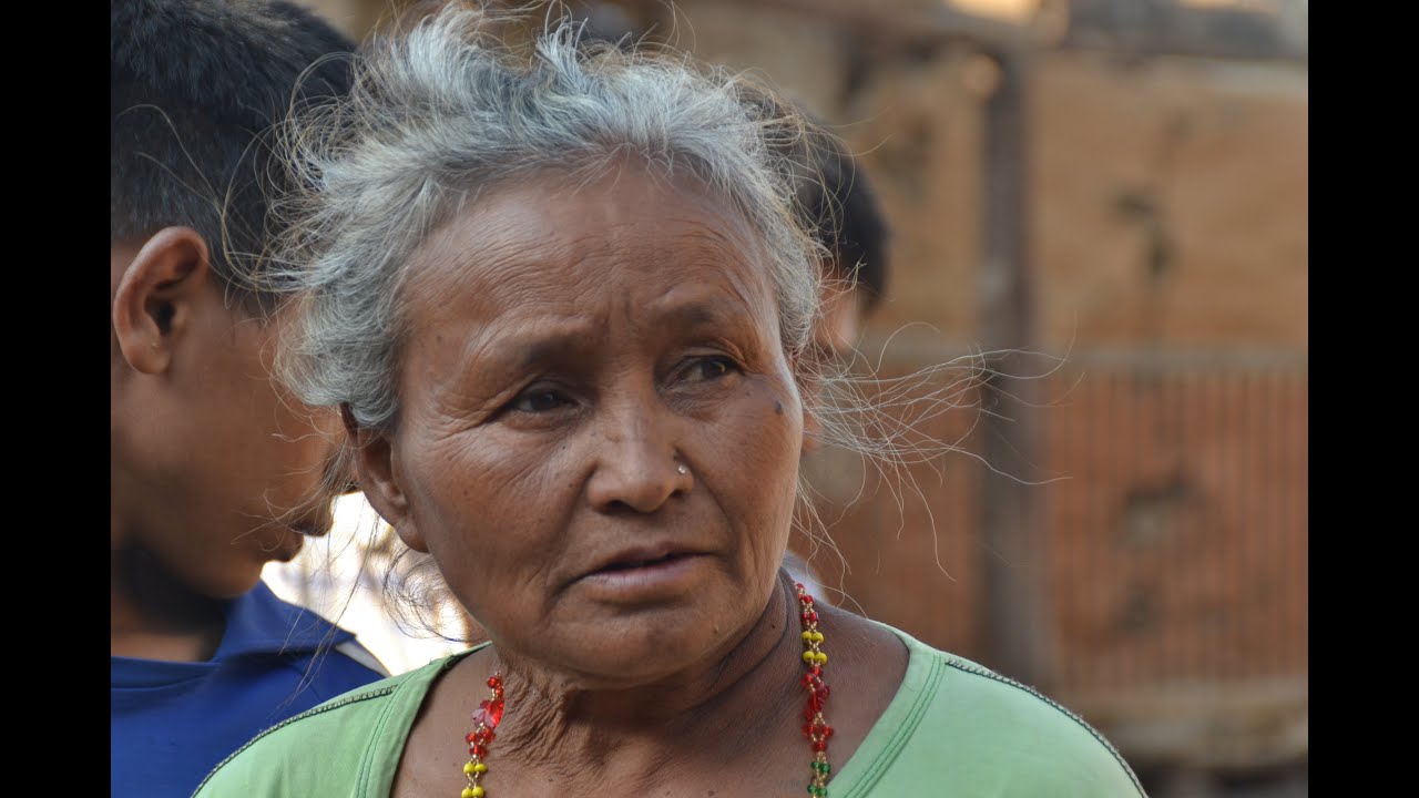 Relief material distribution at Syuchatar, Kathmandu