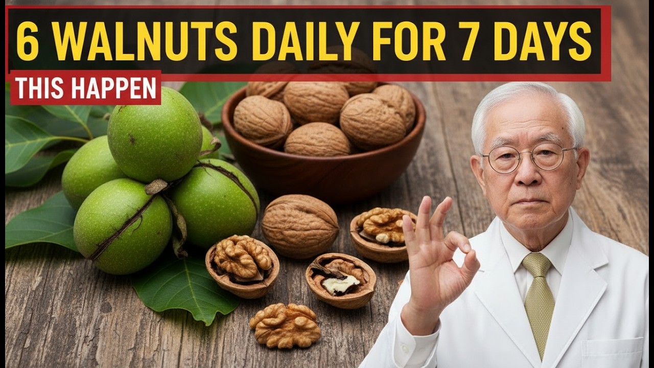 Japan&rsquo;s Oldest Doctor Reveals: Eat 6 Walnuts a Day for 7 Days and See the Change