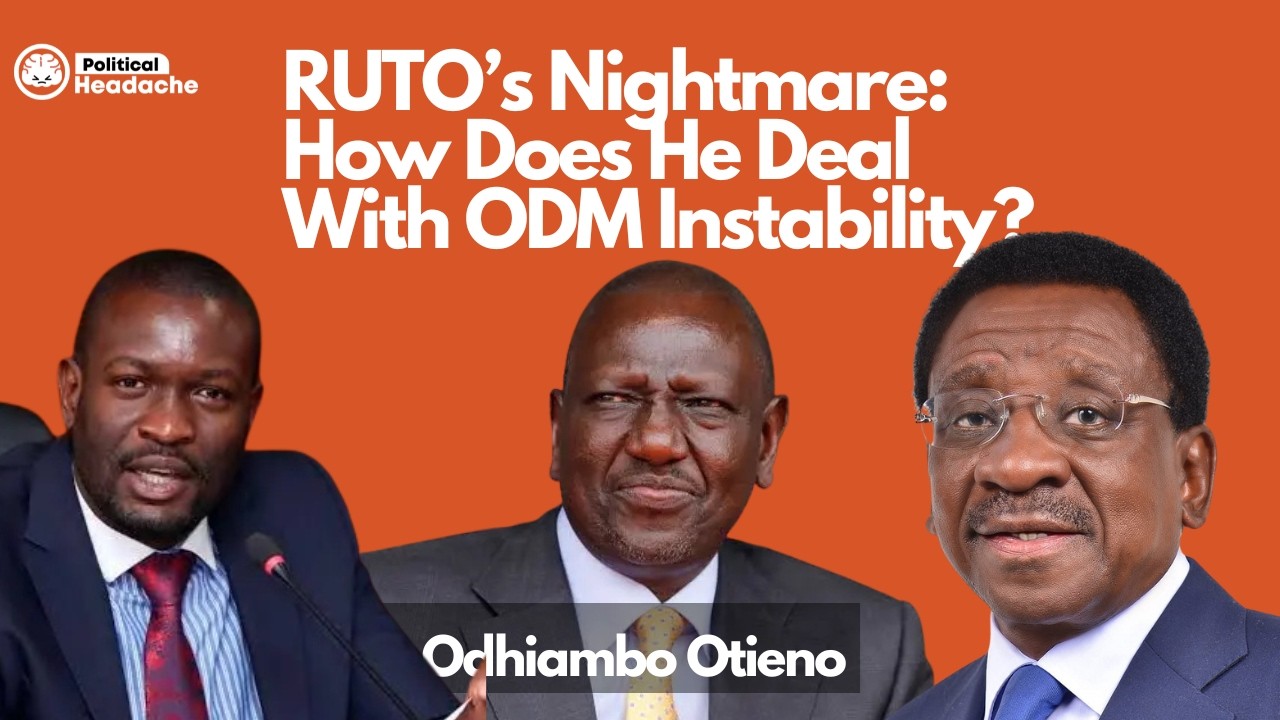 RUTO’s Nightmare Revealed: How Does He Deal With ODM Instability? FT Odhiambo Otieno