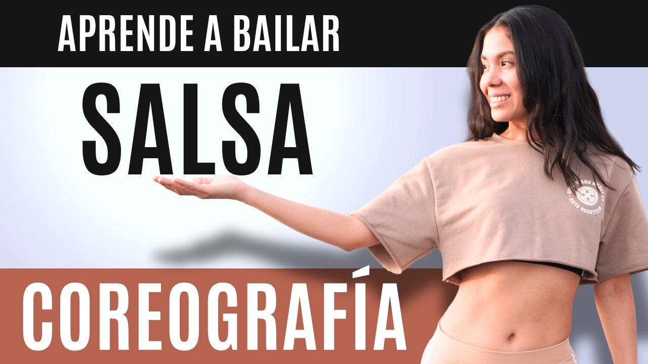 SECUENCIA FÁCIL de SALSA para practicar en CASA (parte #1) | Pau Andrea