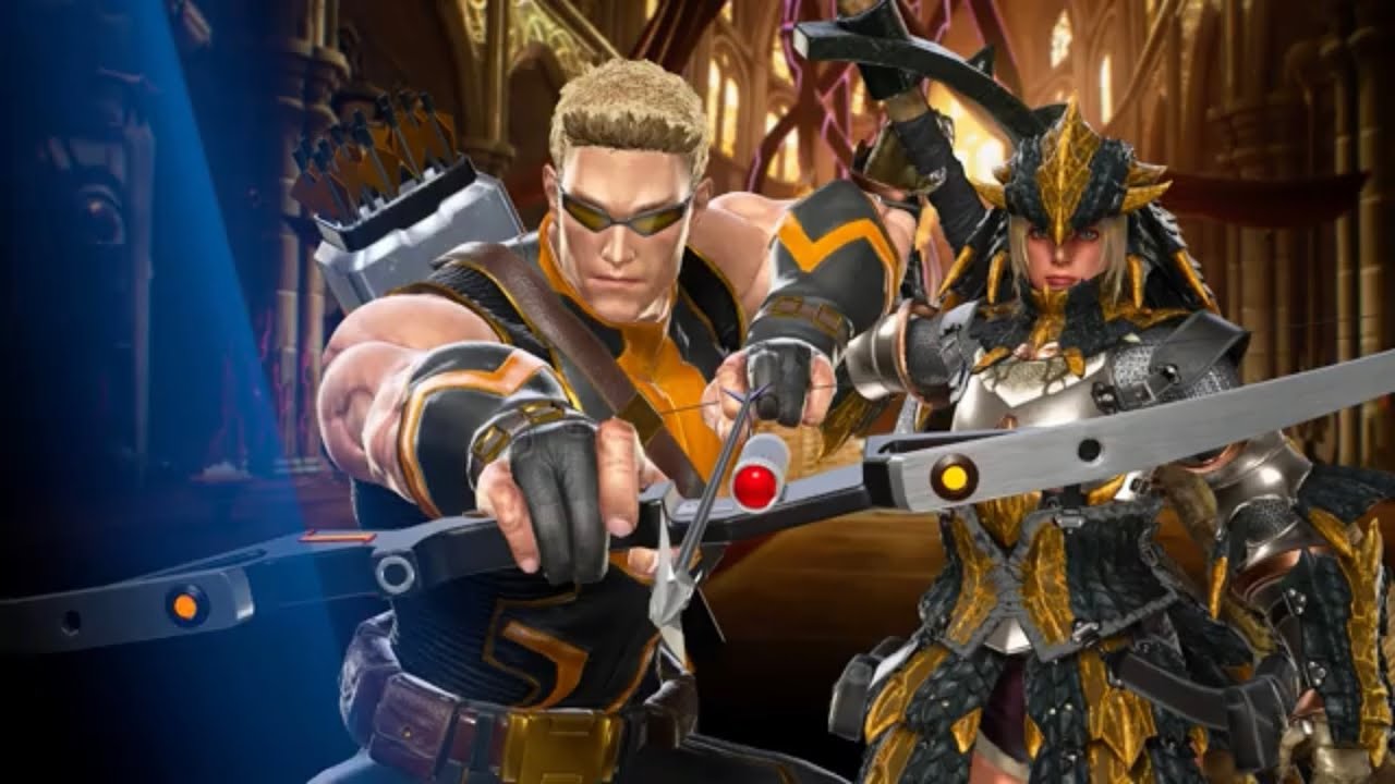 Marvel vs Capcom Infinite: Hawkeye and Monster Hunter arcade playthrough