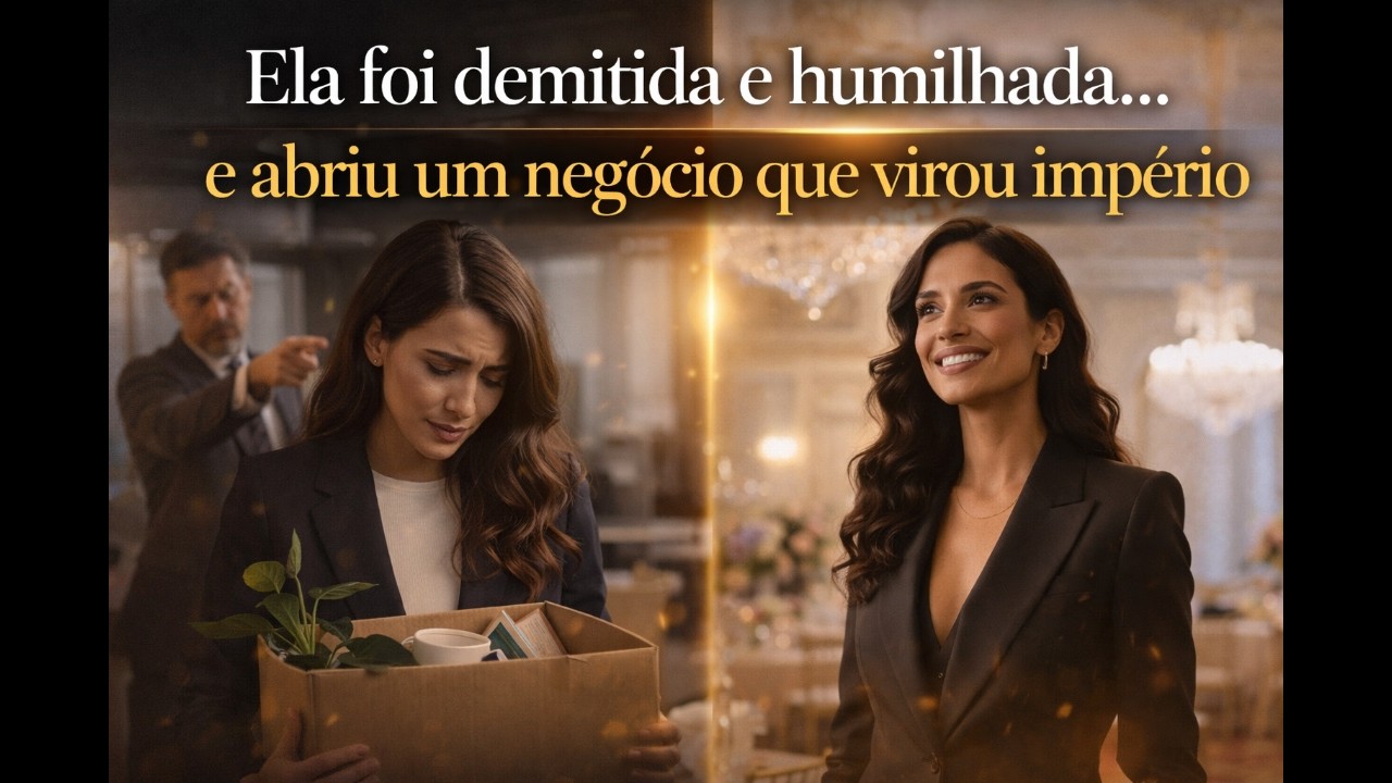 Ela foi demitida e humilhada… e abriu um império!