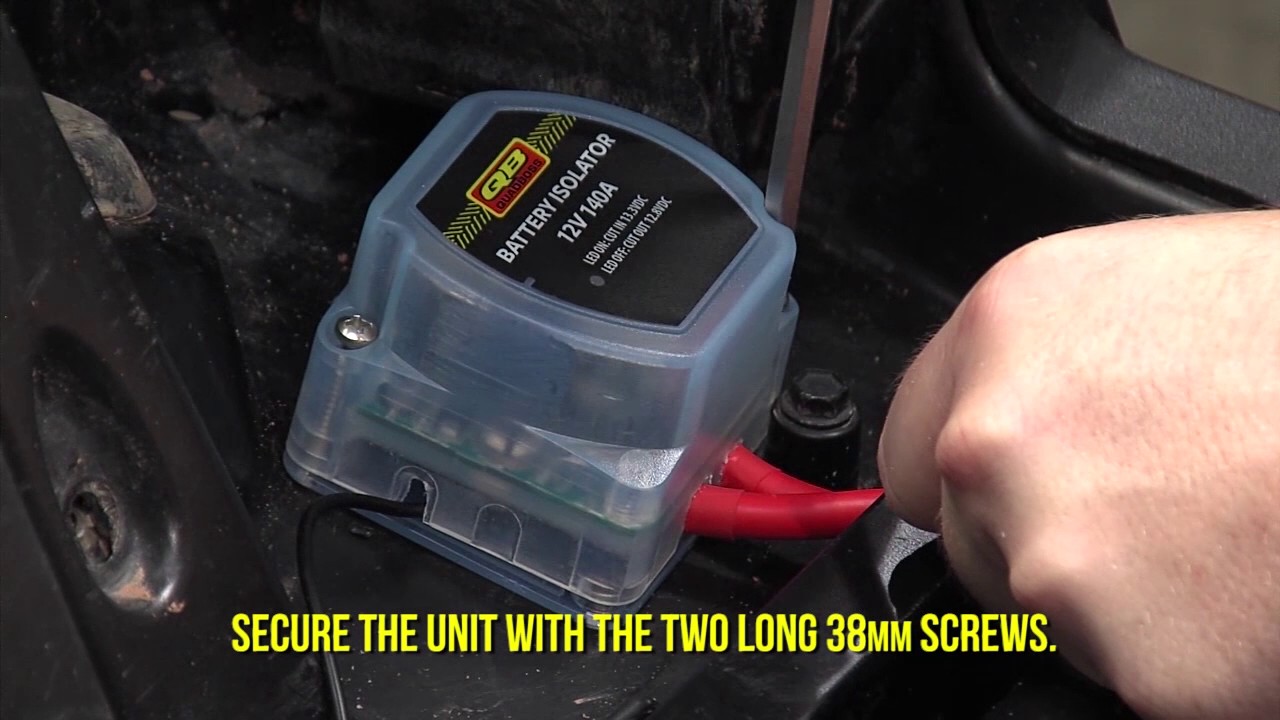 How To | Install the Battery Isolator with Wiring Kit | QuadBoss