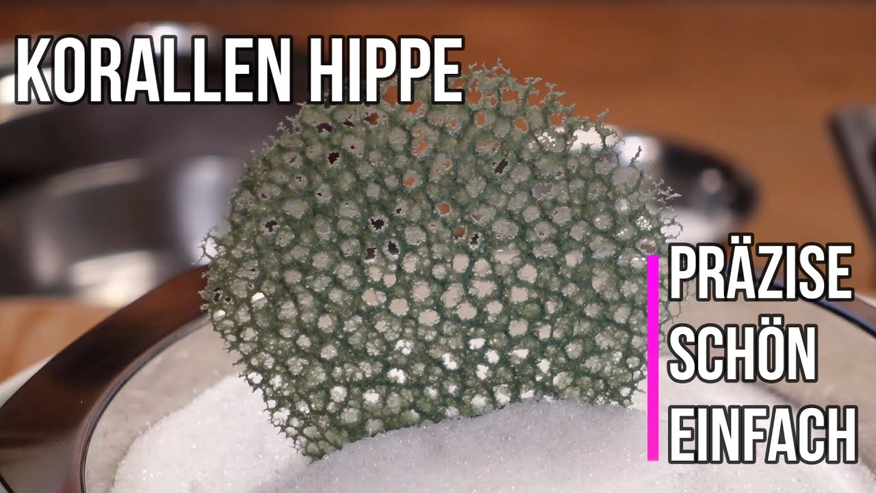 Korallen Hippe/Essbare Deko sleber machen!  Perfekte Deko f&uuml;r so vieles! Einfach,schnell u pr&auml;zise!