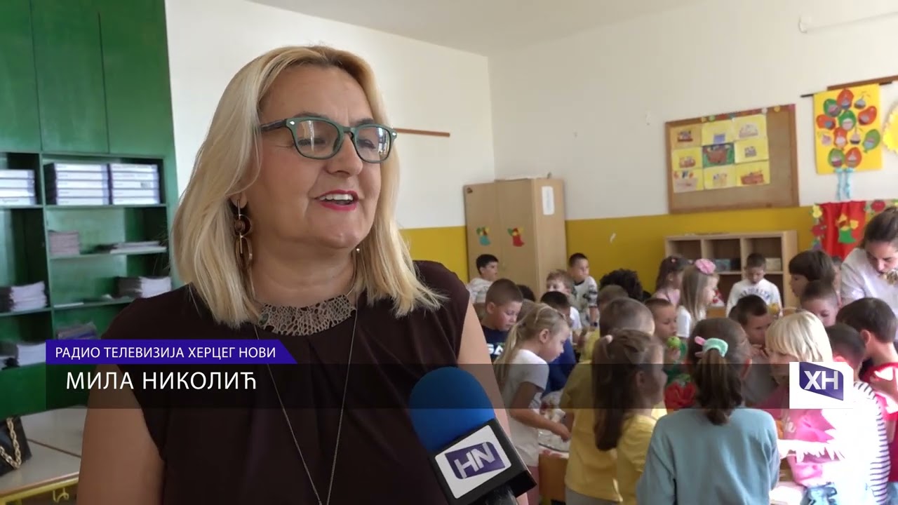 RTHN - Dan zdrave hrane obilježen u OŠ Orjenski bataljon