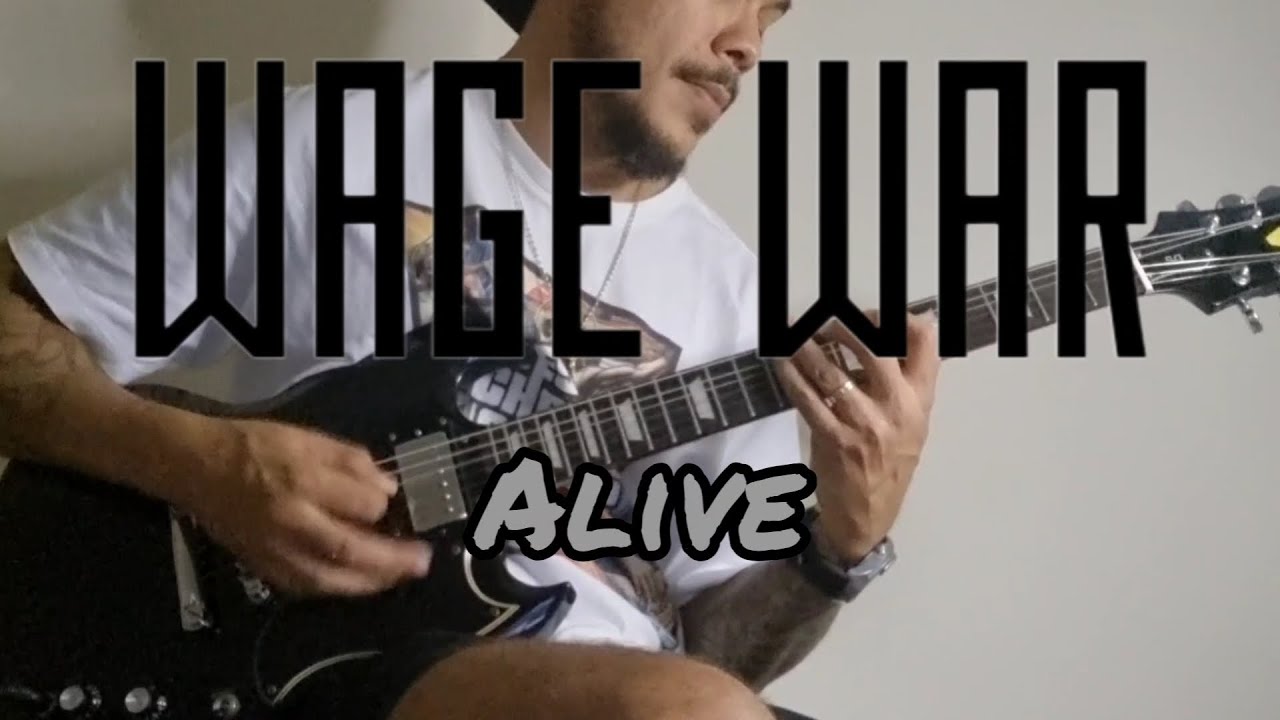 Wage War - Alive | Guitar Playthrough Legendado português