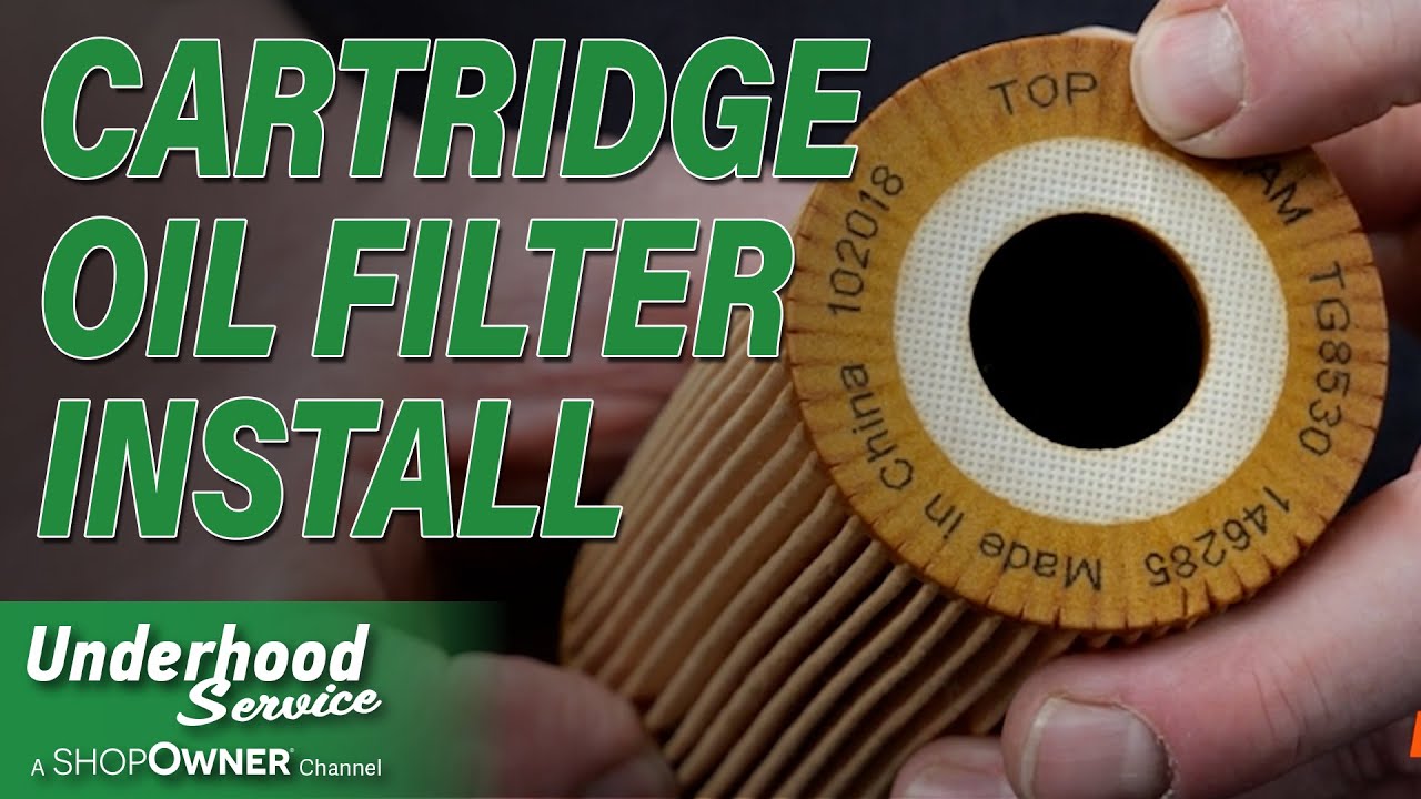 Correctly Installing Cartridge Oil Filters
