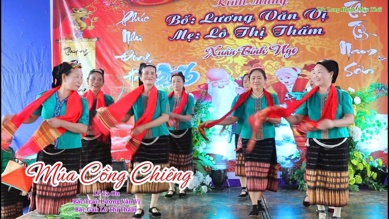 Cồng Chiêng - Điệu Múa Không Thể Thiếu Trong Các Ngày Lễ, Hội Của Đồng Bào Thái Làng Mét Xã Môn Sơn