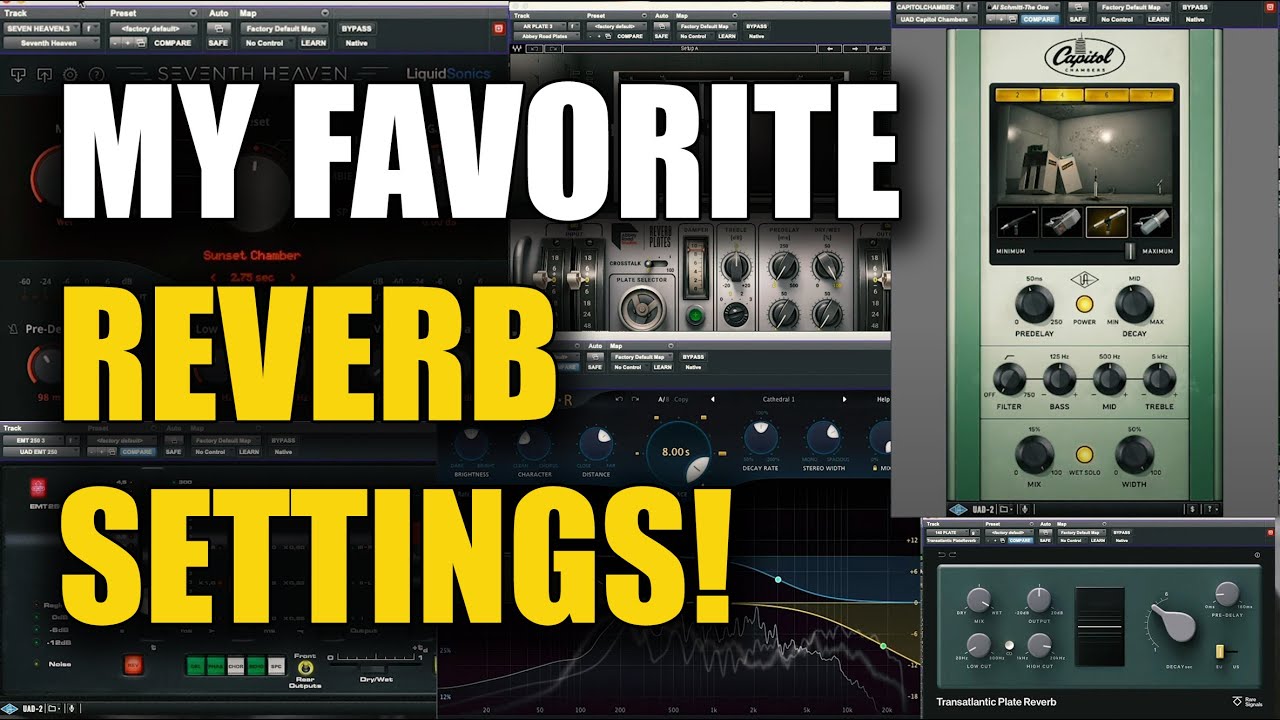 My favorite reverb settings: Marc Daniel Nelson (Free Presets Included)