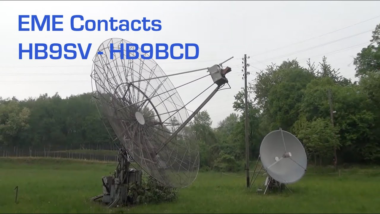 EME Contacts | HB9SV | HB9BCD